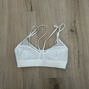 White Mesh Bralette